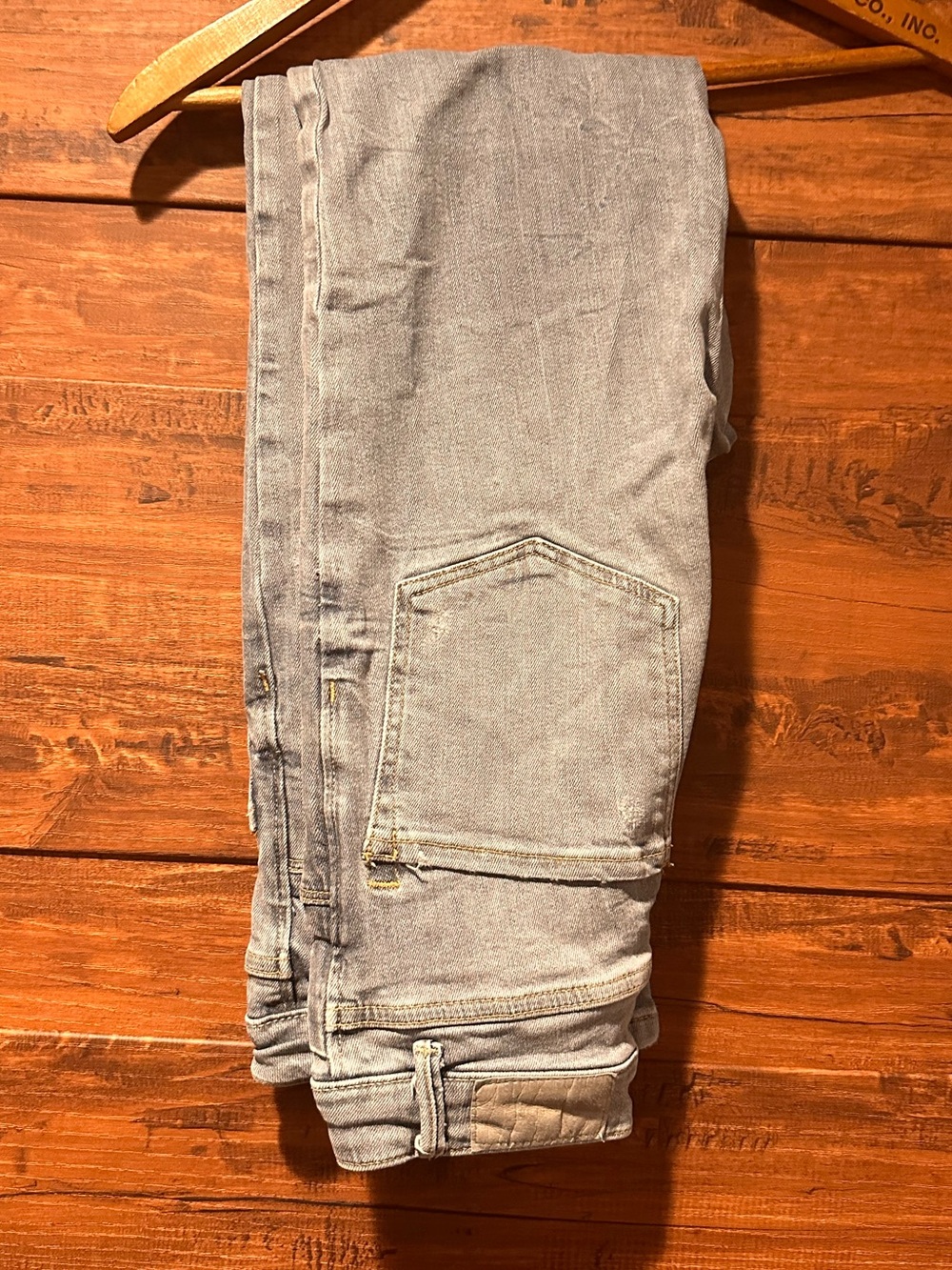 Women’s Zara skinny light wash grey size 4 (56)